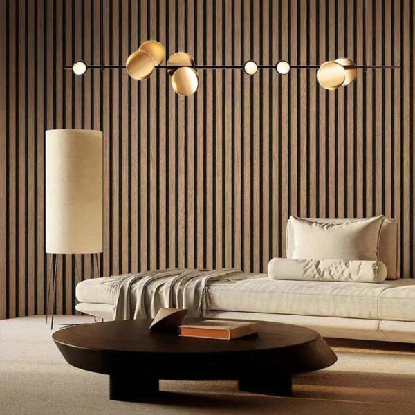 Elegant wood-effect wall sticker | LINEWALL