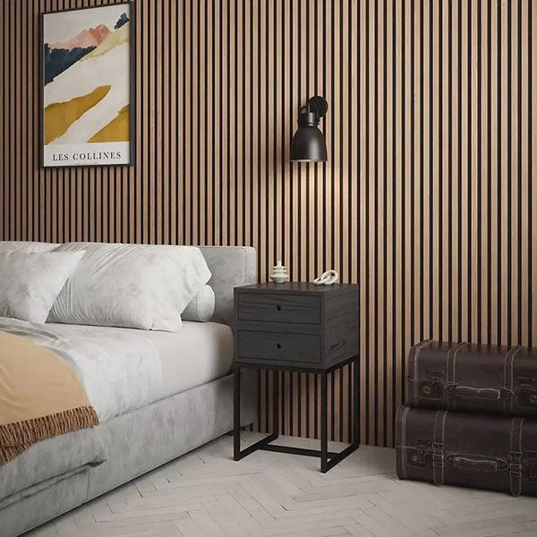 Elegant wood-effect wall sticker | LINEWALL