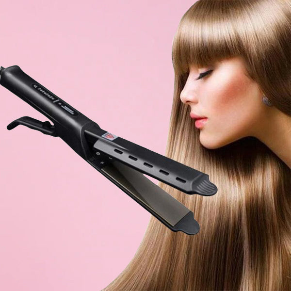 Tourmaline ceramic hair straightener