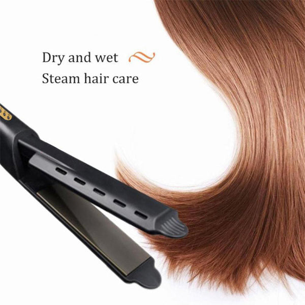 Tourmaline ceramic hair straightener
