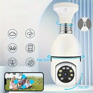 Smart Light Bulb Security Camera | BULBCAM