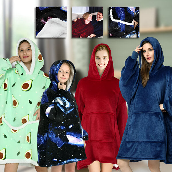 Oversized Hooded Blanket | HOODZIE